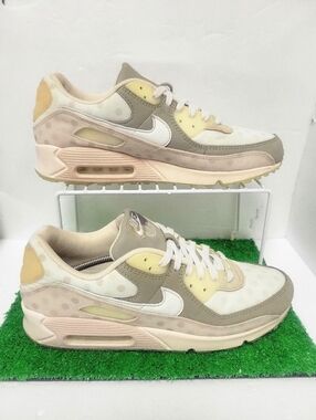 Nike Air Max 90 NRG Men's Size 13 Shimmer Sail Sand Polka Dot Venn CZ1929-200